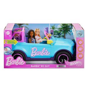 NEW Hot Wheels Barbie RC SUV Remote-Control Pink Vehicle